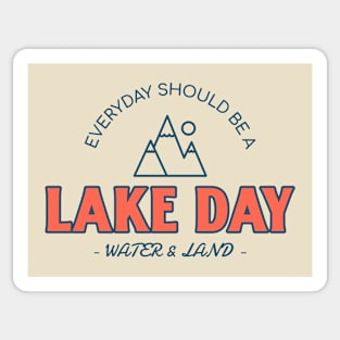 Lake Day Lake Lover Sticker